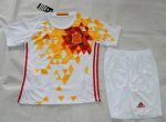 Kids Spain Euro 2016 Away Soccer Kit(Shirt+Shorts)