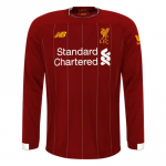 Liverpool Red Home 2019-20 LS Soccer Jersey Shirt