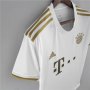 Bayern Munich 22/23 Away White Soccer Jersey Football Shirt