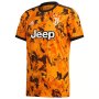 JUVENTUS 20-21 THIRD ORANGE #7 RONALDO SOCCER JERSEY SHIRT