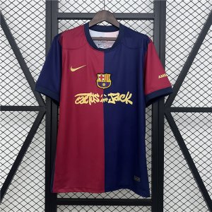 24/25 Barcelona X Travis Scott Home Football Shirt
