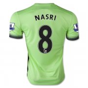 Manchester City Third 2015-16 NASRI #8 Soccer Jersey