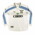 99-00 Lazio White Retro Long Sleeve Soccer Jersey Shirt
