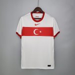 Turkey Euro 2020 Home White Soccer Jersey Football Shirt