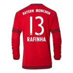 Bayern Munich LS Home 2015-16 RAFINHA #13 Soccer Jersey