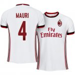 AC Milan Away 2017/18 José Mauri #4 Soccer Jersey Shirt