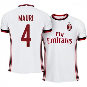 AC Milan Away 2017/18 José Mauri #4 Soccer Jersey Shirt