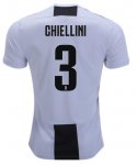 Giorgio Chiellini Juventus Home 2018/19 Soccer Jersey Shirt
