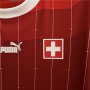 UEFA Euro 2024 Switzerland/Suisse Home Red Soccer Jersey Football Shirt