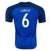 France Home 2016 CABAYE #6 Soccer Jersey