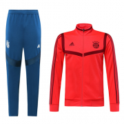 Bayern Munich 2019-20 Dark Red High Neck Collar Training Kit