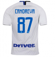 18-19 Inter Milan Antonio Candreva #87 Away Soccer Jersey Shirt