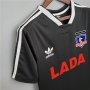 Colo-Colo Retro Soccer Jersey 1991 Black Away Football Shirt