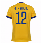 Juventus Away 2017/18 Sandro #12 Soccer Jersey Shirt