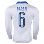 Italy LS Away 2016 Baresi Soccer Jersey