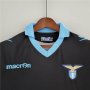 15/16 Lazio Retro Away Blue Soccer Jersey Football Shirt