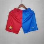 Barcelona 21-22 Blue&Red Soccer Shorts