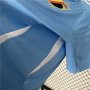 UEFA Euro 2024 Belgium Away Blue Football Shirt Soccer Jersey