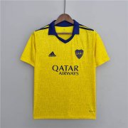 Boca Juniors 22/23 Away Yellow Soccer Jersey Football Shirt