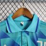 22/23 Juventus Light Blue Polo Shirt