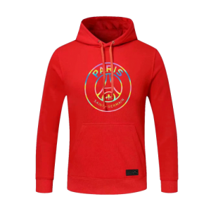 PSG 20-21 Red Hoodie Sweater