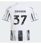 25/26 Juventus Home Jersey Shirt #37 SAVONA