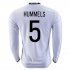 Germany LS Home 2016 HUMMELS #5 Soccer Jersey