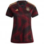 Women‘s Germany 2022 World Cup Away Black Soccer Jersey Football Shirt