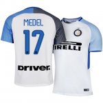 Inter Milan Away 2017/18 #17 Gary Medel Soccer Jersey Shirt