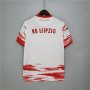 RB Leipzig 21-22 Home Kit Soccer Jersey Red&White Football Shirt