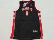 Toronto Raptors Jose Calderon #8 Black Jersey