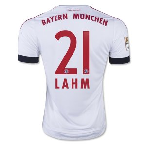 Bayern Munich Away 2015-16 LAHM #21 Soccer Jersey