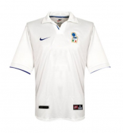 1998 World Cup Italy Away White Retro Soccer Jerseys Shirt