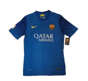 13-14 Barcelona Blue Training Jersey Shirt