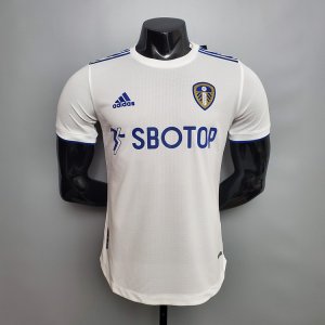 LEEDS UNITED FC 20-21 HOME WHITE SOCCER JERSEY FOOTBALL SHIRT (PLAYER VERSION)