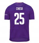 2019-20 Fiorentina Home #25 CHIESA Soccer Jersey Shirt