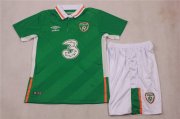 Kids Ireland Euro 2016 Home Soccer Kit(Shirt+Shorts)