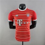 Bayern Munich 22/23 Home Red Soccer Jersey Football Shirt (Player Version)