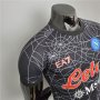 Napoli 21-22 halloween special version Black Soccer Jersey Football Shirt (Player Version)