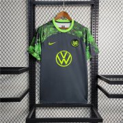 Wolfsburg 23/24 Away Soccer Jersey Football Shirt