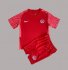 Kids Canada World Cup 2020 Home Red Soccer Kit(Shirt+Shorts)