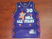 NBA 1995-1996 All-Star #30 Scottie Pippen Purple Swingman Jersey