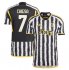 23/24 Juventus Home Soccer Jersey Football Shirt - CHIESA 7