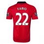 13-14 Manchester United #22 FABIO Home Jersey Shirt