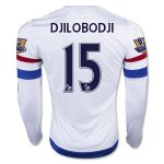 Chelsea LS Away 2015-16 DJILOBODJI #15 Soccer Jersey