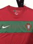 2010 SOUTH AFRICA WORLD CUP PORTUGAL HOME RED RETRO SOCCER SHIRT