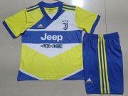 Kids Juventus 21-22 Third Football Suit(Jersey+Shorts)