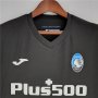 22/23 Atalanta B.C. Away Black Soccer Jersey Football Shirt
