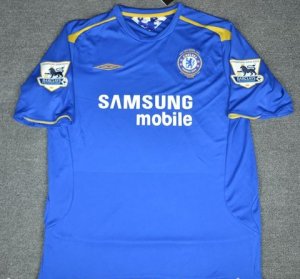 05-06 CHELSEA RETRO HOME BLUE FOOTBALL JERSEY SHIRT