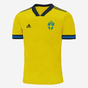 Euro 2020 Sweden Home Soccer Jersey Shirt